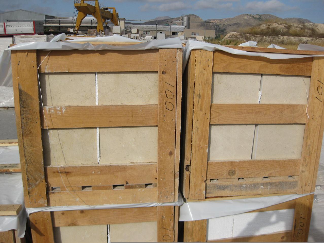 Crema Marfil first quality 60 x 60 x 2 cm polished