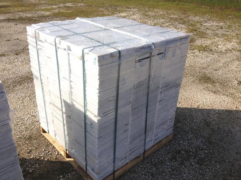 Sbeccato tiles 1 cm Bianco Carrara