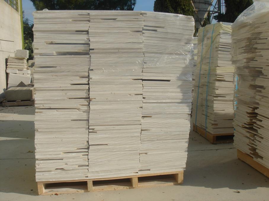 Stock crema marfil polished 1 cm. Broken