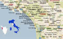 Italy map